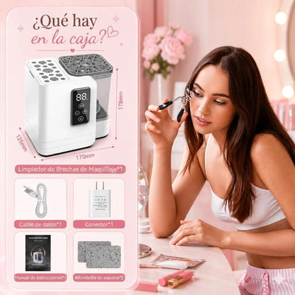 Ultimate Makeup Washer 5 en 1 lavado y secado de brochas y esponjas