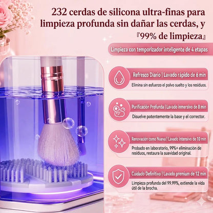 Ultimate Makeup Washer 5 en 1 lavado y secado de brochas y esponjas