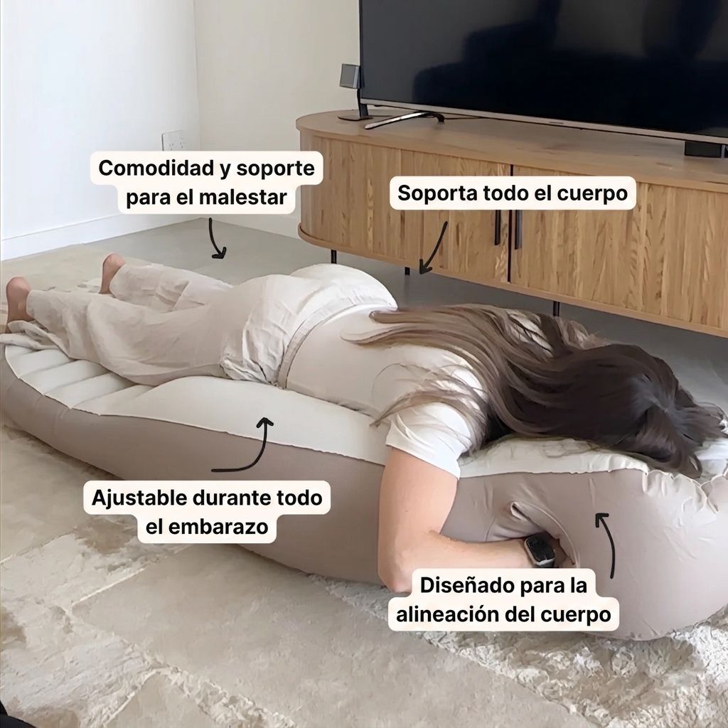 Almohada Inflable Lull&loft Para Embarazadas